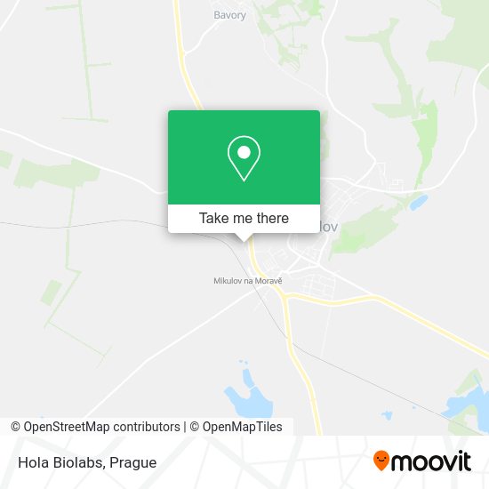 Карта Hola Biolabs