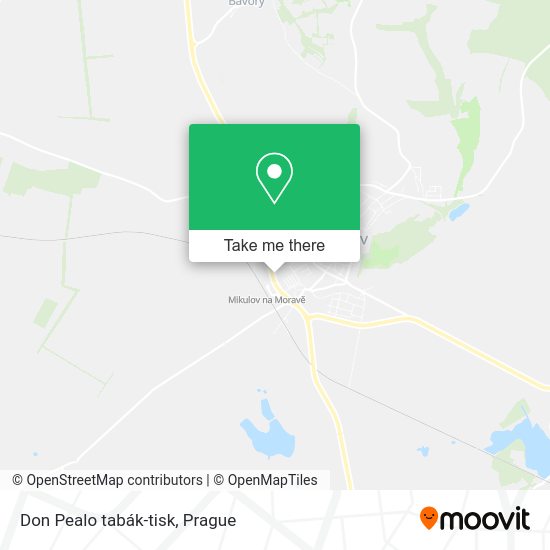 Don Pealo tabák-tisk map