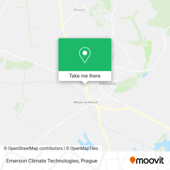 Карта Emerson Climate Technologies