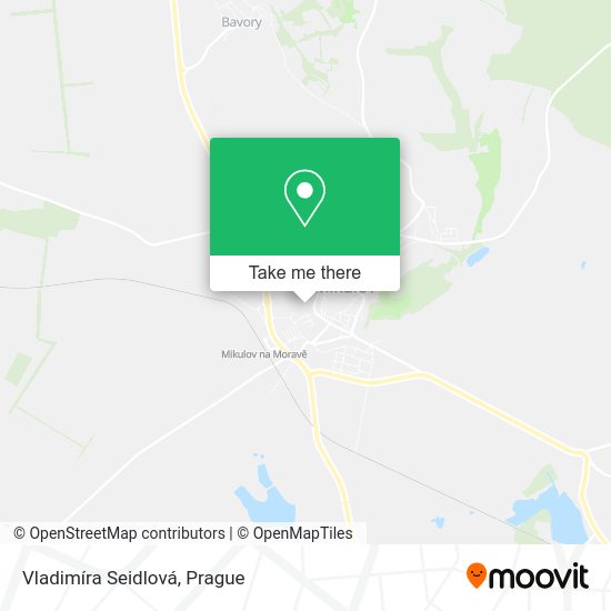 Vladimíra Seidlová map