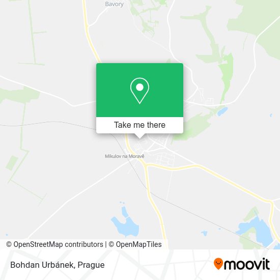 Bohdan Urbánek map