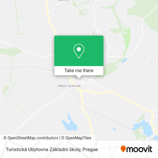 Turistická Ubytovna Základní školy map
