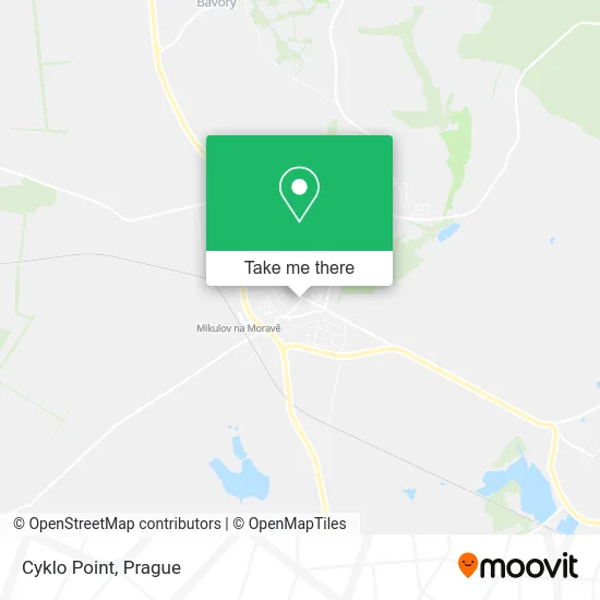 Карта Cyklo Point