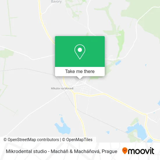 Карта Mikrodental studio - Macháň & Macháňová