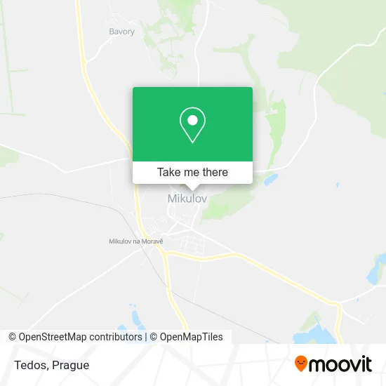 Карта Tedos