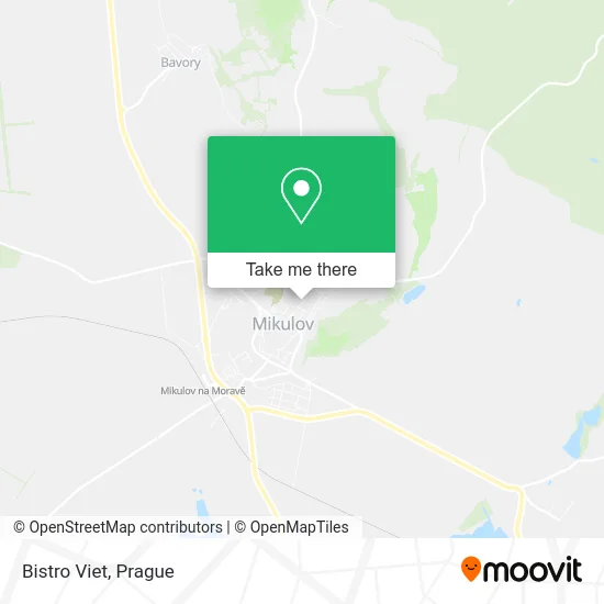 Карта Bistro Viet