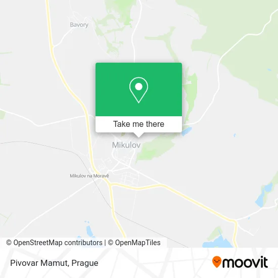 Карта Pivovar Mamut