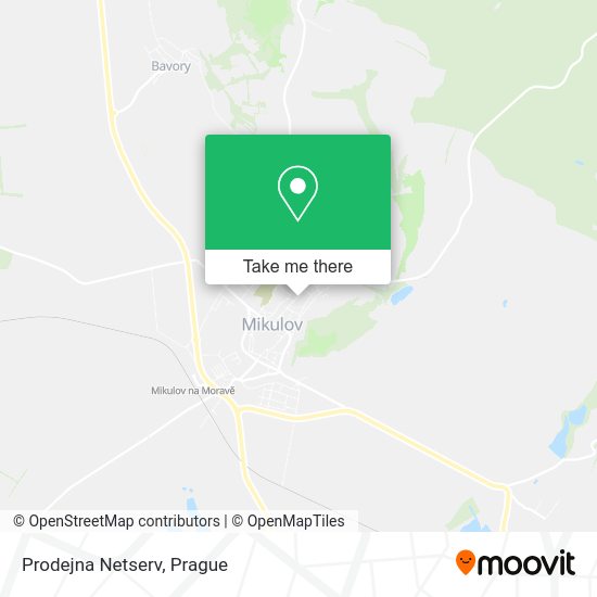 Карта Prodejna Netserv