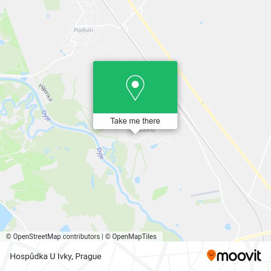 Карта Hospůdka U Ivky