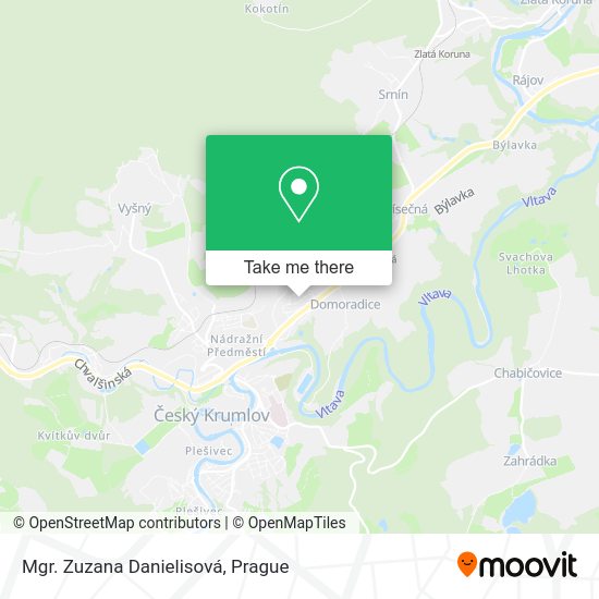 Mgr. Zuzana Danielisová map