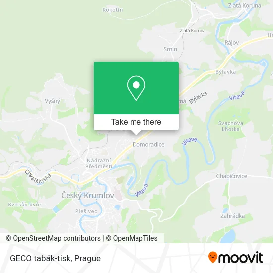 Карта GECO tabák-tisk