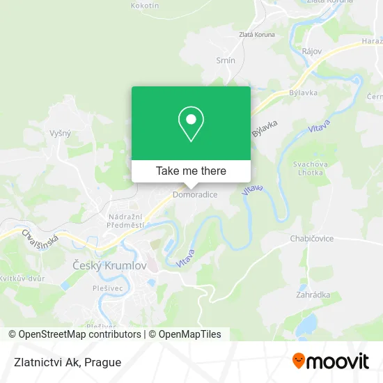 Карта Zlatnictvi Ak