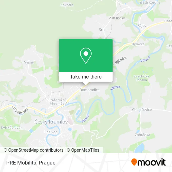 Карта PRE Mobilita