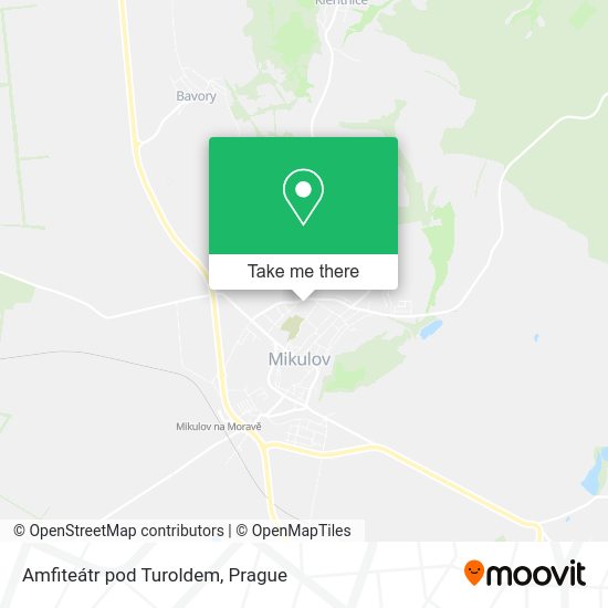 Amfiteátr pod Turoldem map