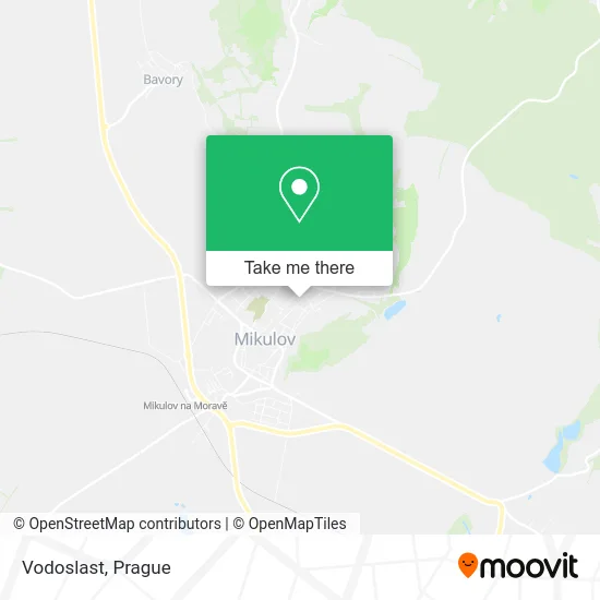 Карта Vodoslast
