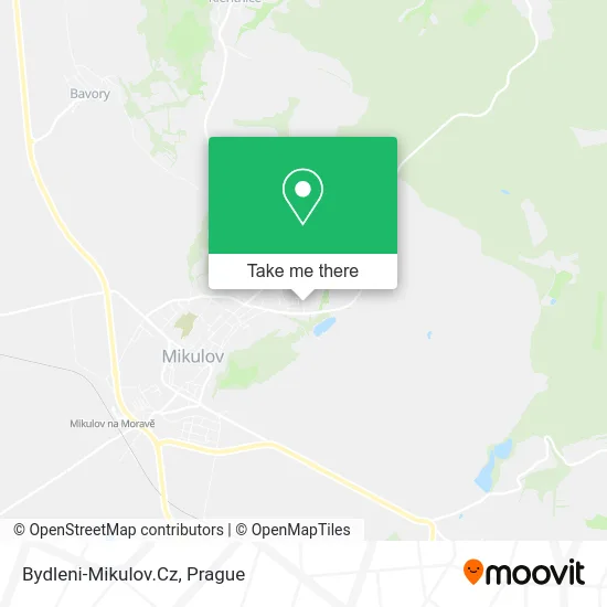 Карта Bydleni-Mikulov.Cz
