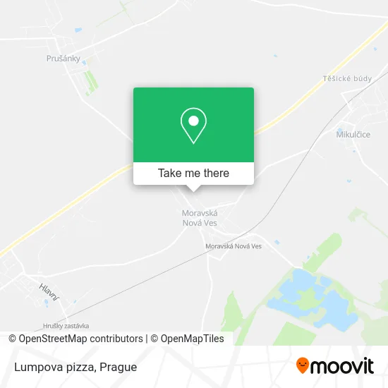 Карта Lumpova pizza