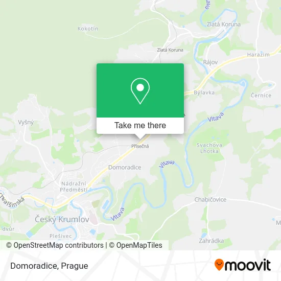 Карта Domoradice