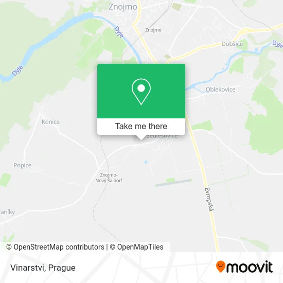 Карта Vinarstvi