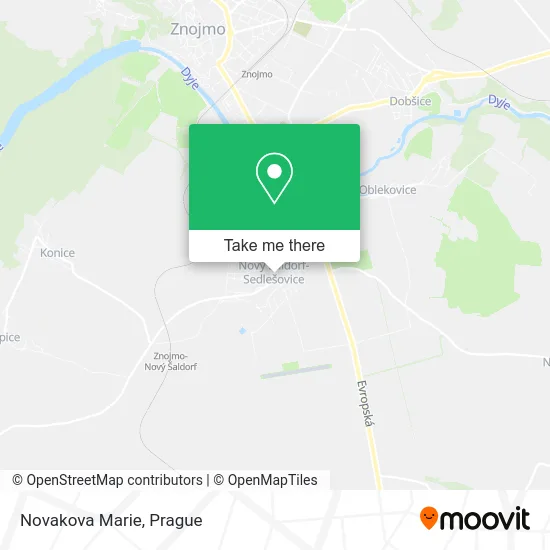 Карта Novakova Marie