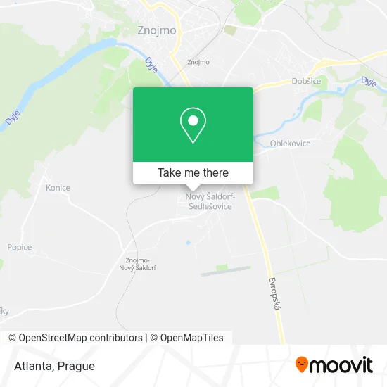 Карта Atlanta