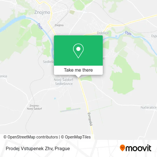 Карта Prodej Vstupenek Zhv