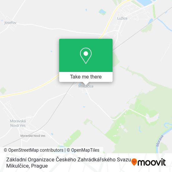 Základní Organizace Českého Zahrádkářského Svazu Mikulčice map