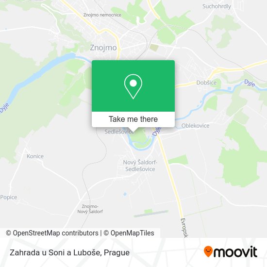Zahrada u Soni a Luboše map