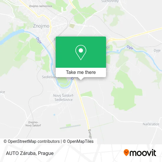 Карта AUTO Záruba