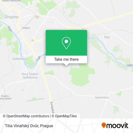 Tilia Vinařský Dvůr map