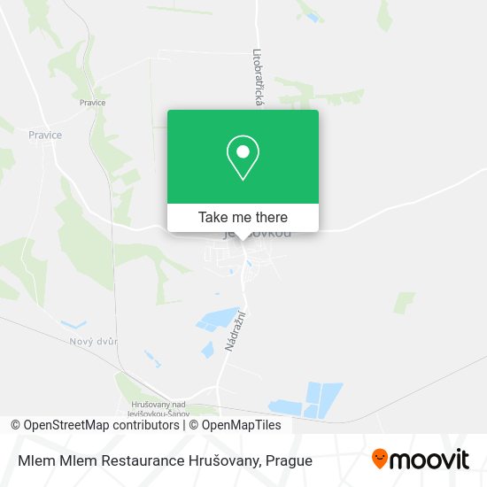 Mlem Mlem Restaurance Hrušovany map