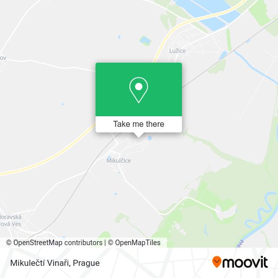 Mikulečtí Vinaři map