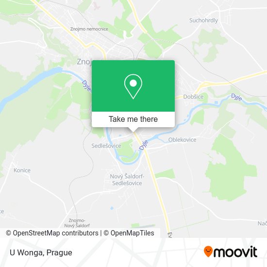 U Wonga map