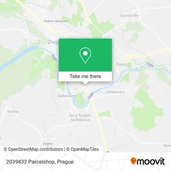 Карта 2039832 Parcelshop