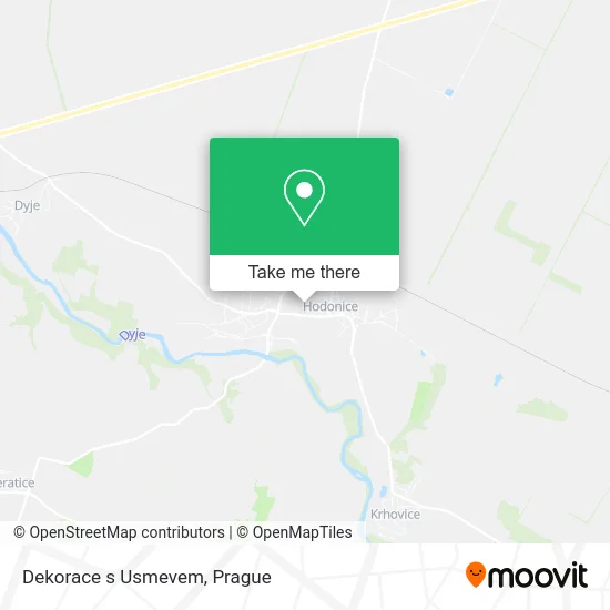Карта Dekorace s Usmevem