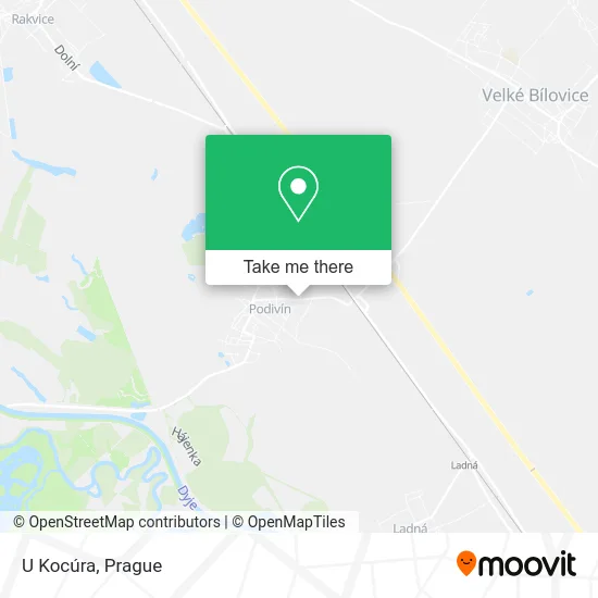 U Kocúra map