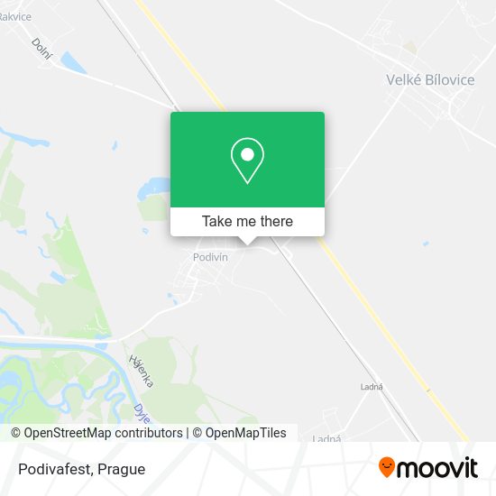 Карта Podivafest
