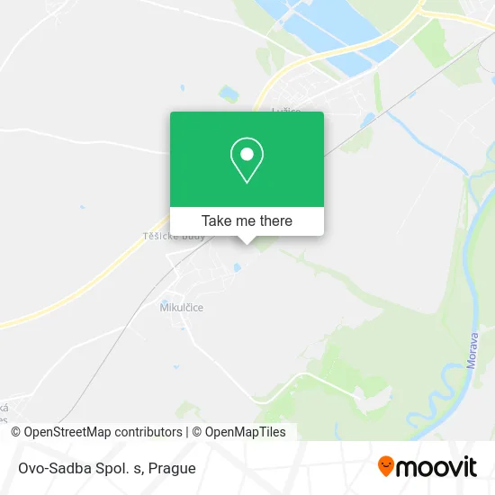 Карта Ovo-Sadba Spol. s