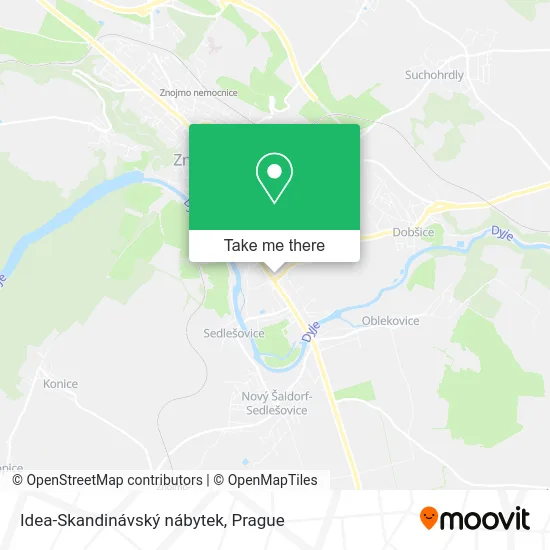 Карта Idea-Skandinávský nábytek
