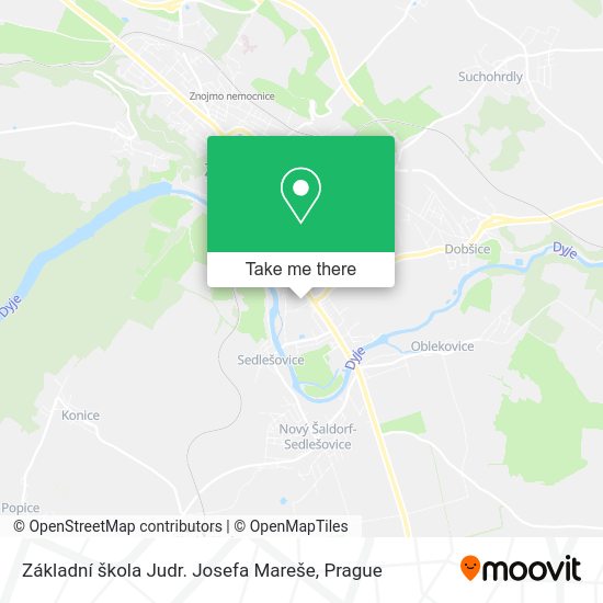 Základní škola Judr. Josefa Mareše map