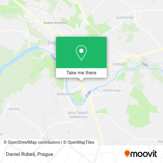 Карта Daniel Rubeš