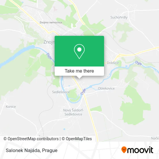 Карта Salonek Najáda