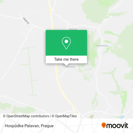 Карта Hospůdka Palavan