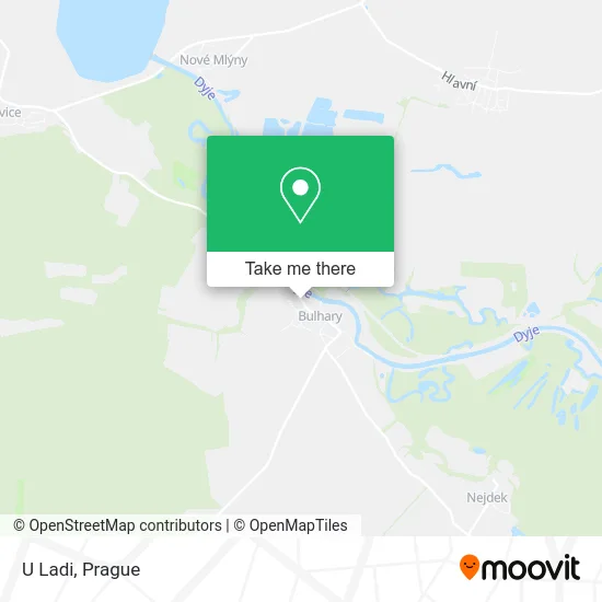 U Ladi map