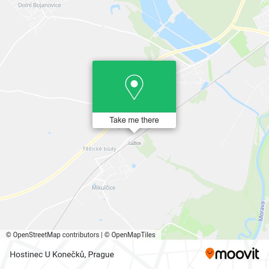 Hostinec U Konečků map