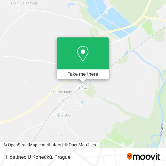 Карта Hostinec U Konečků