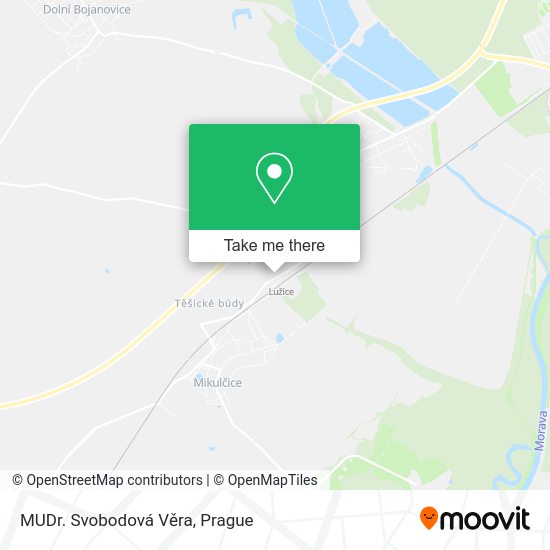 MUDr. Svobodová Věra map