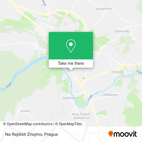 Карта Na Rejdisti Znojmo