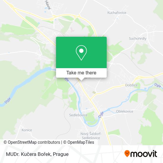 MUDr. Kučera Bořek map