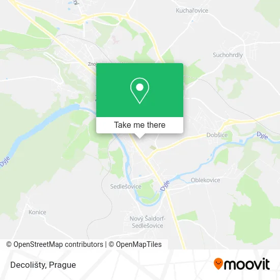 Карта Decolišty